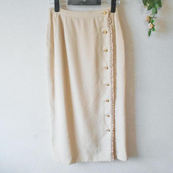 INGEBORG（インゲボルグ） スカート M 麻 ブレンド 春 夏 ロング丈