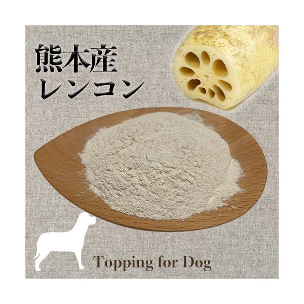 【原材料】レンコン（熊本)【内容量】12ｇ 【賞味期限】発送後3か月。期限が過ぎても、少しずつごはんに混ぜて消費していただいて大丈夫です。 【特徴とご使用の目安】咳や気管、痰が心配な時や、皮膚や爪が弱い子、免疫力の応援に。手作りごはんに一つ...