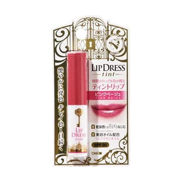 メンターム リップ リップドレス ティント ピンクベージュ 2ｇ【商品説明】●時間がたっても色が残るティント処方のカラーリップ。●乾燥した唇にも下地無しでするするなじみます。●美容オイル（うるおい成分）スクワランオイル10%、ホホバオイル、...