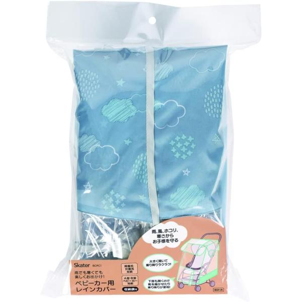 スケーター ベビーカー レイン カバー ハッピーデイズ【商品説明】●雨でも寒くても楽しくお出かけ！ベビーカー用レインカバー。●雨の日や風が強い日、寒さから赤ちゃんを守ります。●大きく開く2か所の窓で、赤ちゃんを乗せたり降ろしたりするのがラク...