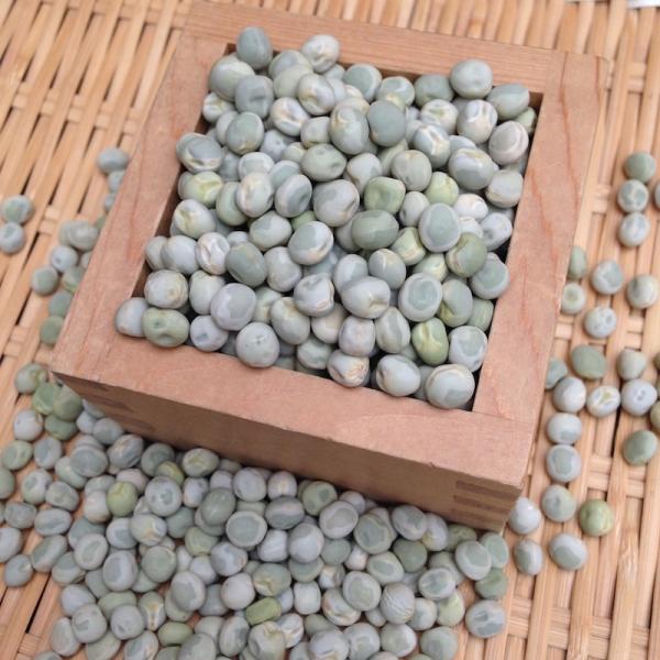 【ゆうパケット 送料無料】青えんどう豆 新豆「500g」令和8年産 北海道産 中山農園の豆 在来種 うぐいす豆 限定販売