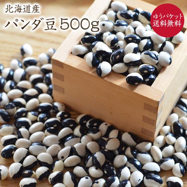 北海道産 パンダ豆 5キロ ゆうパケット 送料無料】パンダ豆 【500g】北海道産 いんげん豆 令和6