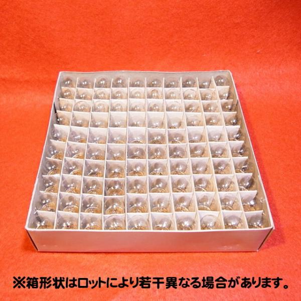 パイロットランプ T13 E12 110V 5W 100個セット【返品交換不可】クリアー 小型 白熱灯 豆電球 ねじ込み 口金 確認表示灯 パネル球 ケース販売