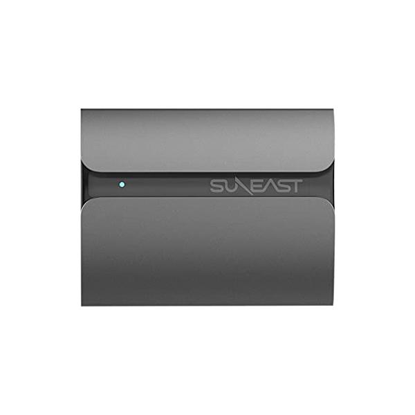 SUNEAST ポータブル SSD 1TB 3年保証 USB3.1 Type-C R:560MB/秒 USB Type-C 変換アダプタ付き SE-PSSD01AC-01TB ssd 外付け 1tb