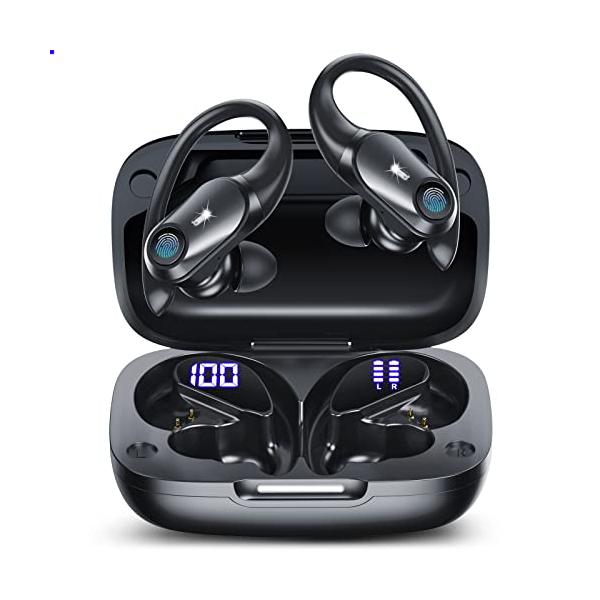 【新登場 Bluetooth 5.3】耳掛け式 ワイヤレス イヤホン Bluetooth ランニング ブルートゥース いやほん ぶるーとーす w