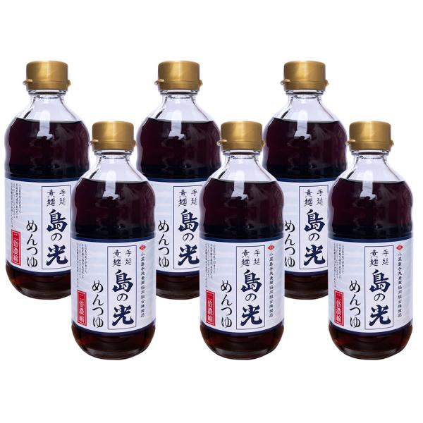 マルキン醤油 手延素麺 めんつゆ 2倍濃縮 340ml  6本セット そうめん
