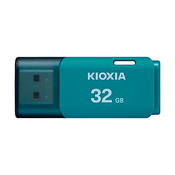 他サイト： KIOXIA(キオクシア)【日本製】USBフラッシュメモリ 32GB USB2.0 国内サポート正規品 KLU202A032GLの商品画像