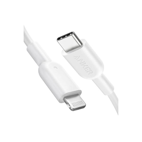 他サイト： Anker PowerLine II USB-C &amp; ライトニングケーブル MFi認証 USB PD 急速充電 iPhone 14 / 14 Pの商品画像