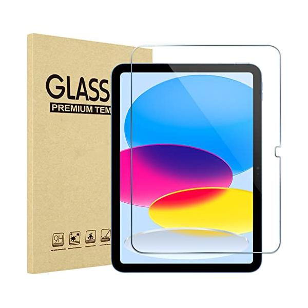 ProCase iPad A16 2025 第11世代/第10世代 2022 (11インチ/10.9インチ) 用スクリーンプロテクター、HDクリ