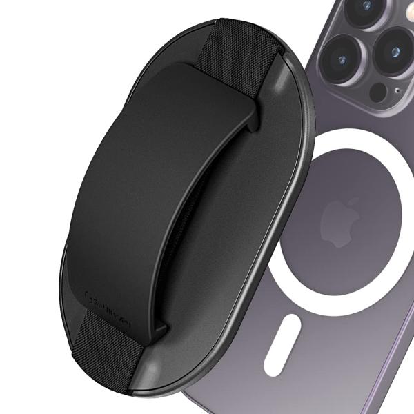 他サイト： 【超強磁力スマホ指マグネットグリップ】Sinjimoru、Magsafe対応 9mm 薄型 シリコンフィンガーグリップ 簡単脱着 落下防止 ワイの商品画像