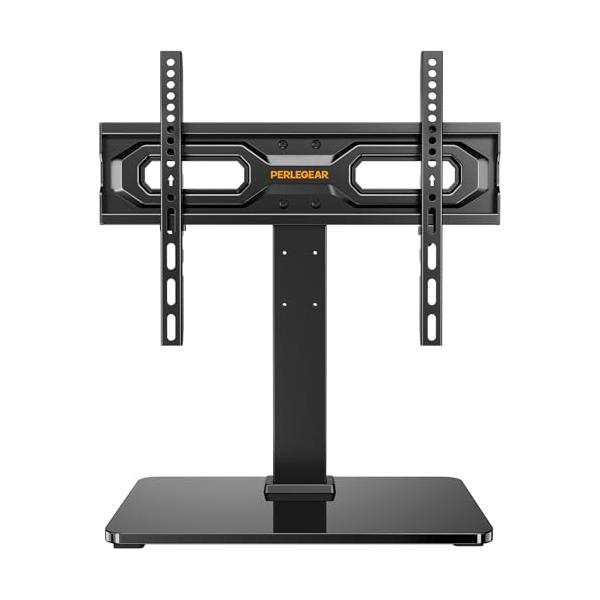 PERLEGEAR 卓上テレビスタンド 低めロータイプ 23?60インチ対応 9段階高さ調節 VESA 75×75?400×400mm 耐荷重4
