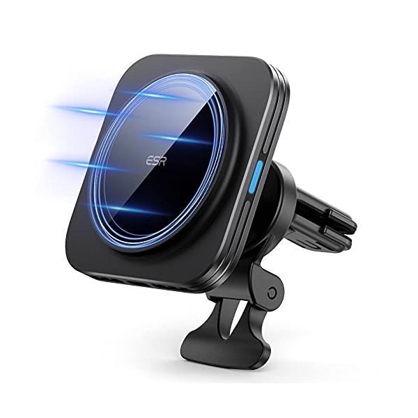 他サイト： ESR magsafe 車載スマホホルダー ワイヤレス充電器 急速充電 15W magsafe充電器 磁気吸着 自動位置調節 車 スマホスタンドの商品画像