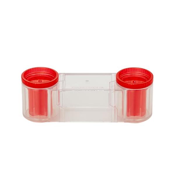 レッド/117.92 立方センチメートル/M11・Color:レッドSize:117.92 立方センチメートル・【収納方法】ライブやコンサートで獲得した銀テープの持ち帰りや保管で不便さを感じたことはありませんか？・銀テープミュージアムの両端...