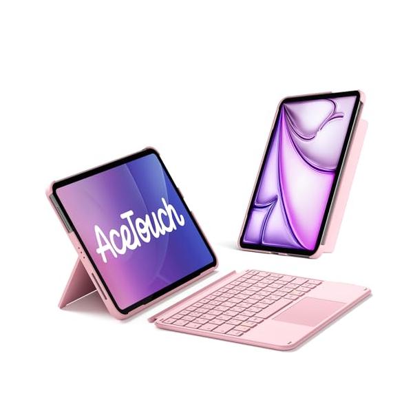 Inateck iPad A16 第11世代/第10世代用 軽量JIS日本語配列キーボードケース iPad Air 11インチ M4 2026/