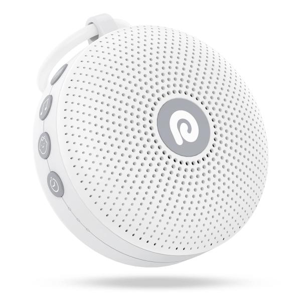 ・ホワイト  HFD-W11Max・・Color:ホワイト・【大容量バッテリー内蔵で外出先も安心】ホワイトノイズマシンD11 Maxは1回の充電で60時間も連続動作でき、日常の使用でも充電の手間をグッと減らし、赤ちゃん連れの旅行や帰省など長...