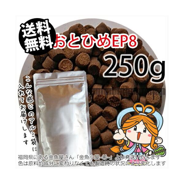 日清丸紅飼料 おとひめEP8 5kg 沈下性 8.0×6.8㎜ ※送料無料※ 沈降性(沈下性)日清丸紅飼料おとひめEP8(8.0~6.8mm)250g小分け品