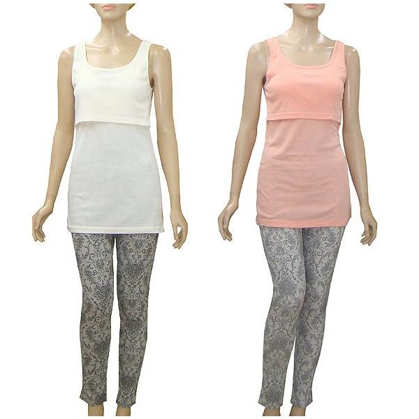 ◎品質/【タンクトップ】ポリエステル６５％・綿３５％（T/Cフライス）【レギンス】ポリエステル６５％・綿３５％（スムース）◎サイズ/【タンクトップ】着丈６５ｃｍ、バスト〜８８ｃｍまで【レギンス】パンツ丈１００ｃｍ、股下７０ｃｍ◎仕様：【タン...