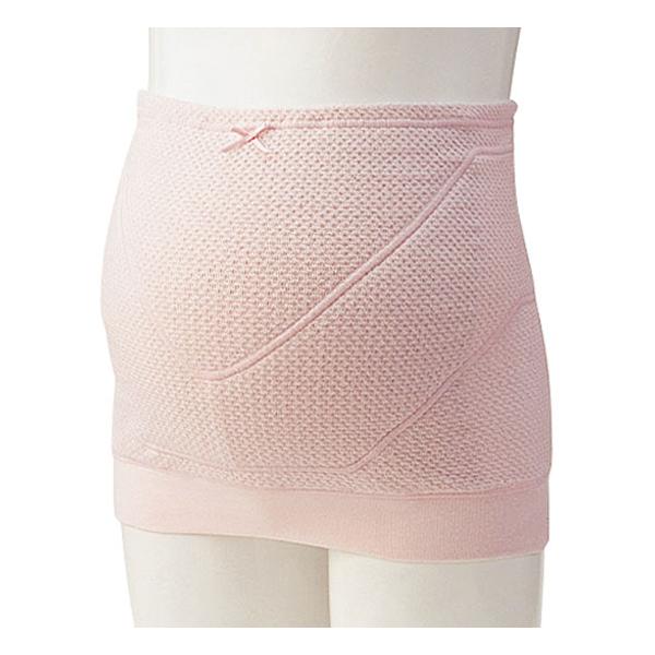 腹部に電磁波（電界波）シールド素材を使用して、赤ちゃんとお母さんを電磁波から守ります。<br>下腹部から腰部にかけてのUラインがおなかをしっかり支え、腰の負担を軽くします。<br>妊娠初期〜臨月までしっかり対応♪&l...