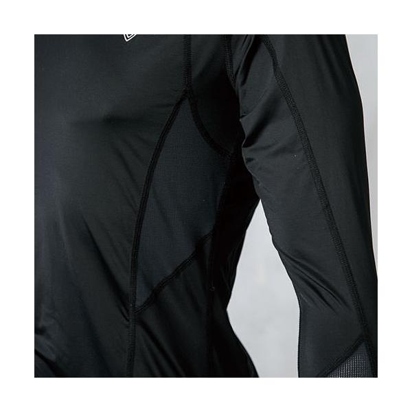 空調服専用 メンズ 夏用インナー 長袖 ジーベック 現場服 Xebec 6610 Up 涼しい 買収 人気 Uvカット 消臭 接触冷感 吸汗速乾 レディース