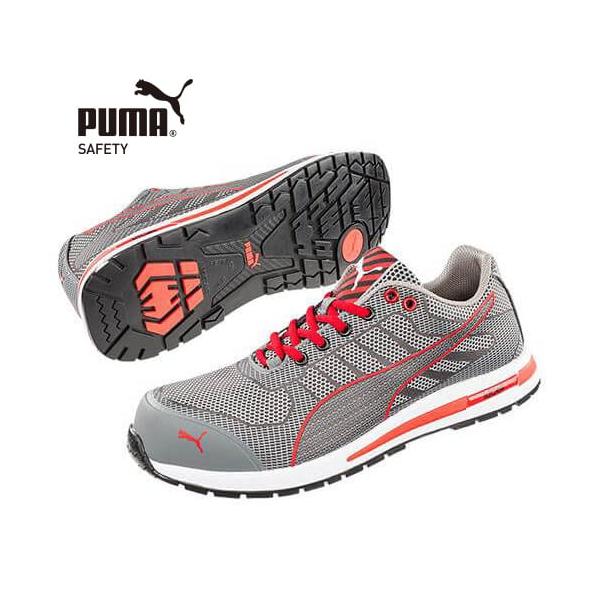 【未使用】プーマ セーフティー エクセレレイト 26.5㎝ 作業靴 安全靴 PUMA（プーマ） 送料無料 安全靴 エクセレレイト・ニット・ロー