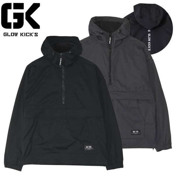 作業服 ジャンパー ケイゾック K-ZOC GK(GLOWKICK'S)長袖パーカー GKW-5500 作業着 通年 秋冬 グローキックス フーディ ストレッチ 軽防寒 カジュアル タウン