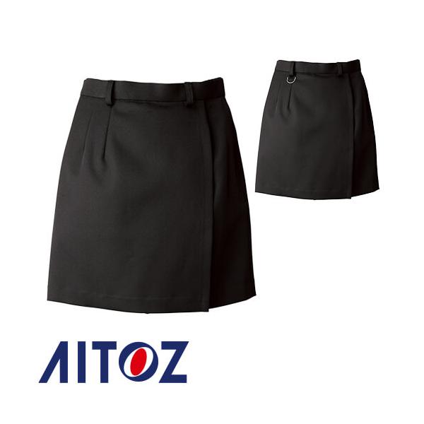 アイトス AZ-HS2606 ラップキュロット AITOZ 作業服 作業着 ボトムス パンツ ズボン レディース 女性用 秋冬 帯電防止 ストレッチ