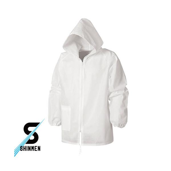 ◎配送方法：通常：宅配便（メール便対応商品）◎商品名：三層不織布ヤッケ◎メーカー：シンメン◎品番：34◎素材：不織布（ポリプロピレン100％）◎年間区分：通年◎シリーズ：不織布
