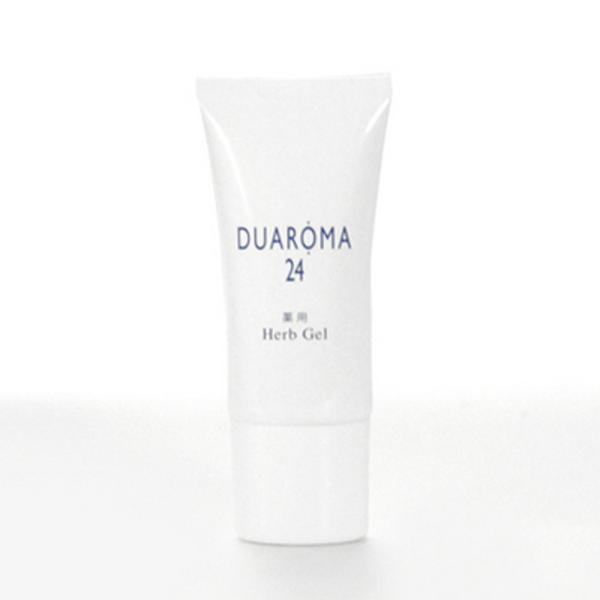 デュアロマ24 薬用ハーブゲル 70g / 肌荒れ 癒し アロマ効果 肌トラブル / 荒れ性 あせも しもやけ ひび あかぎれ リラクゼーション効果