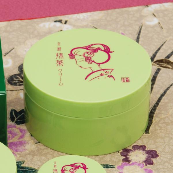 京都舞妓 抹茶 しっとりクリーム ご家庭用 100g / 京都 抹茶 ナイトクリーム ボディクリーム / サラッと感覚 乾燥 保湿