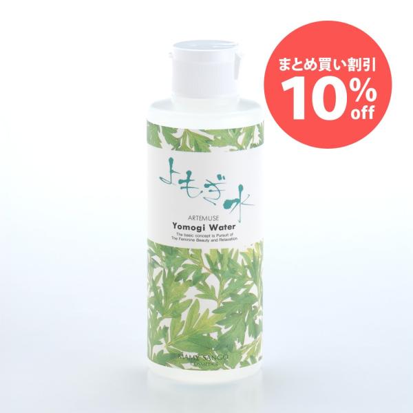 【まとめ買い特別価格】マミーサンゴ よもぎ水 ナチュラルウォーター 1箱6個入り 180mL×6個入り / よもぎ 化粧水 ローション / カワラヨモギエキス配合