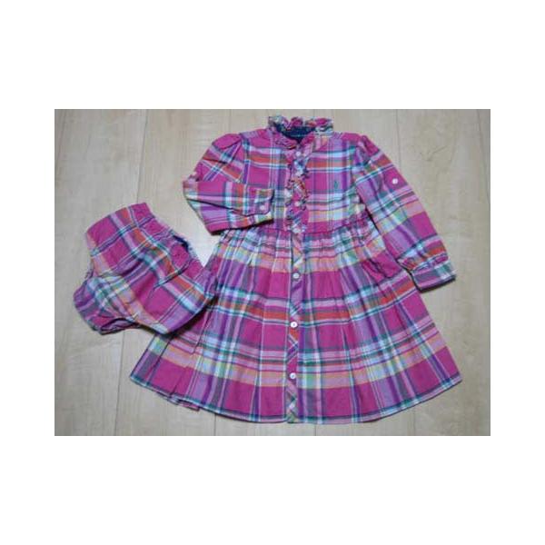 ラルフローレン キッズ Ralph Lauren 子供服 ワンピース 女の子 女児 ワンピ カバーパンツ ズボン ボトムス セット 18M (85cm ベビー ベビー服 :i507278:子供服マナマナキッズベビー服 通販 ラルフローレン ベビー用ワンピースとカバーパンツ18M 85cm