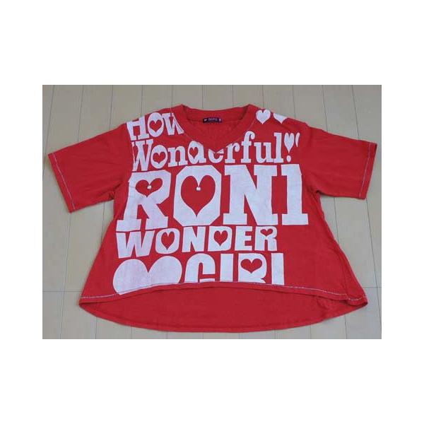 RONI ロニィ ロニ ロニー 子供服 女の子 女児 半袖 Tシャツ トップス  