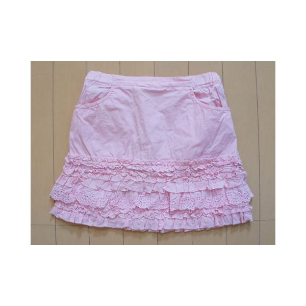 中古　メゾピアノ　トップス　　スカート　130 mezzo piano - 【130】新品 メゾピアノ スカート チェックの通販