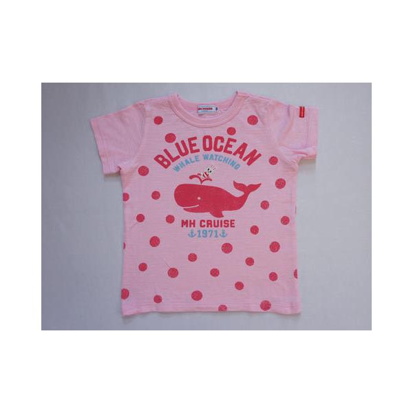 ミキハウス miki house mikihouse 子供服 女の子 半袖 Tシャツ ピンク ウサコちゃん 春 夏 100cm ★4 トップス カットソー ガールズ キッズ プチプラ