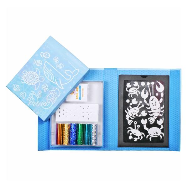 ホイルアート 海の仲間たち タイガートライブ 男の子 女の子 おもちゃ 誕生日 プレゼント クリスマス 子供 工作 幼児 知育玩具 メイキングトイ ランキング T 子供服マナマナキッズ ベビー服 通販 Yahoo ショッピング