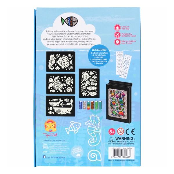 ホイルアート 海の仲間たち タイガートライブ 男の子 女の子 おもちゃ 誕生日 プレゼント クリスマス 子供 工作 幼児 知育玩具 メイキングトイ ランキング T 子供服マナマナキッズ ベビー服 通販 Yahoo ショッピング