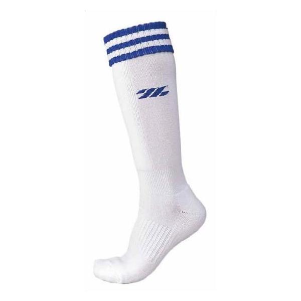 品番：BK1370M-1125カラー：ホワイト×ロイヤルブルーサイズ：22-25cm個数：1足入素材：綿、ポリエステル、ナイロン、ポリウレタン原産国：日本製