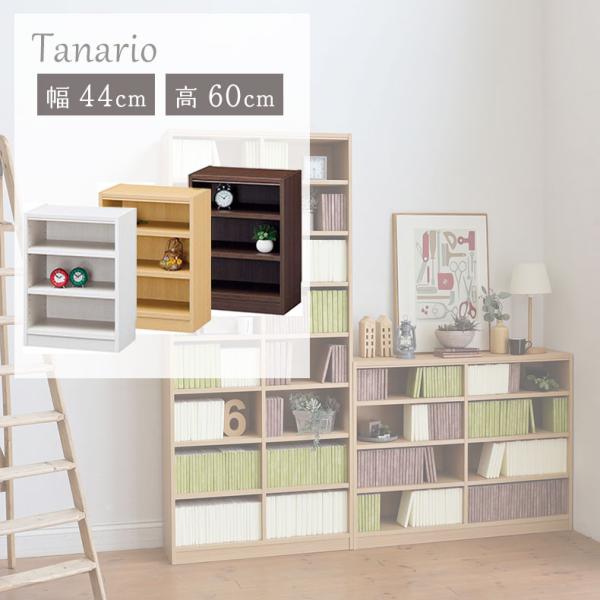 本棚 書棚 マガジンラック ラック 収納 幅44cm 高さ60cm収納 タナリオ