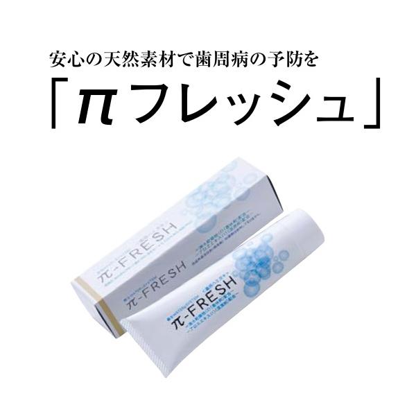 薬用ハミガキ IBE πフレッシュ 医薬部外品 パイウォーター 発泡剤不使用 天然由来 自然派ハミガキ