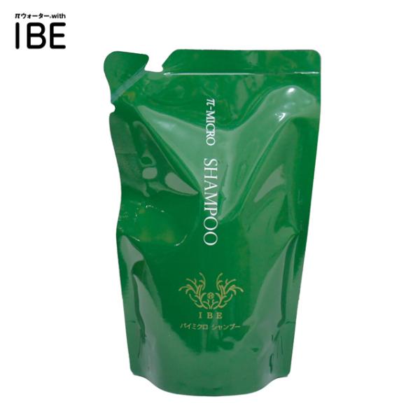 シャンプー 頭皮 IBE パイミクロシャンプー 450ml 詰め替え用 植物エキス 植物洗浄剤 パイウォーター