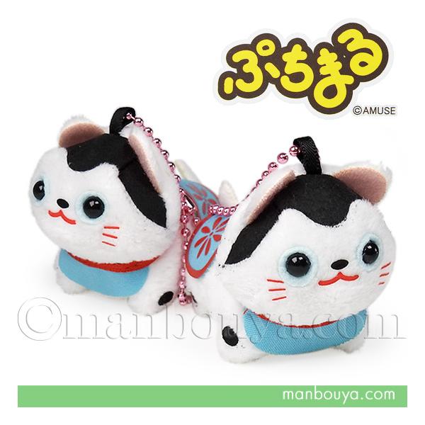 ぶんち・べあ様製テディベア縁起物犬張り子　桃丸・梵天丸2体セット 張り子 犬 グッズ ぬいぐるみ 人形 かわいい AMUFUN ぷちまる DX