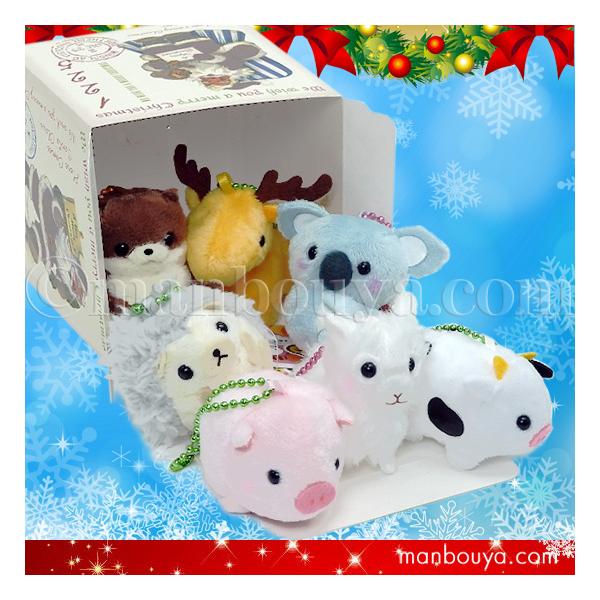 多様な動物ぬいぐるみセット hako-xmas-a011_2.jpg