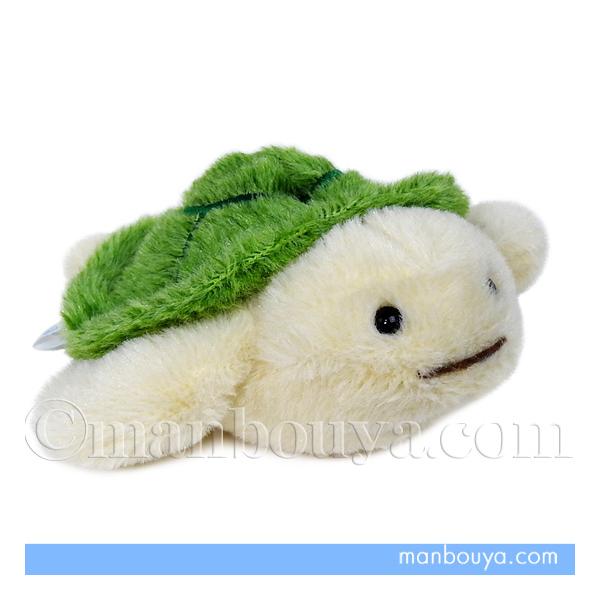 カメ ぬいぐるみ 海のいきもの 海中散歩 ぽちゃまるS 海亀 12cm