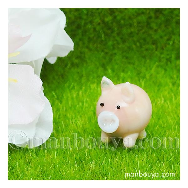 動物 ブタ 雑貨 ミニチュア ガラス細工 ぶた 置物 飾り グラス 動物 ブタ 雑貨 ミニチュア ガラス細工 ぶた 置物 飾り グラス
