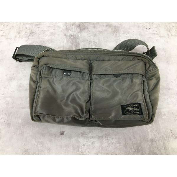 【新品同様未使用級】PORTER タンカー ウエストバック 希少色シルバーグレー PORTER TANKER ポーター タンカー ウエストバッグ シルバーグレー