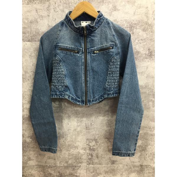 X-girl - X-girl ZIP UP STAND COLLAR DENIM JACKET エックスガール ジップアップ デニムジャケット【4921-004】 X-girl（エックスガール） X-girl ZIP UP STAND COLLAR DENIM JACKET