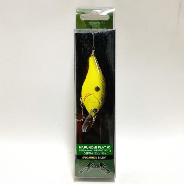 NORIES/ノリーズ MARUNOMI FLAT 60 マルノミフラット/カラー：#19629