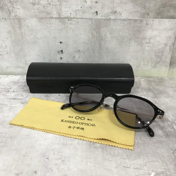 Lazy Red by KANEKO OPTICAL レイジーレッド 金子眼鏡 ブラック