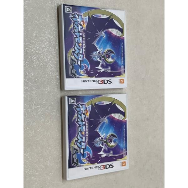 ポケットモンスター ムーン 3DS ソフト 2本セット【E3980-008】053