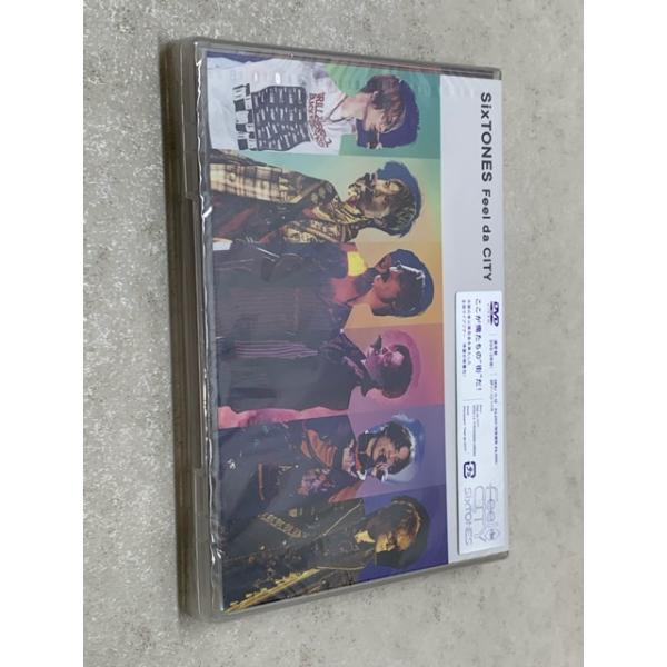 未使用★SixTONES Feel da CITY DVD 通常盤 【E4273-008】144